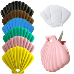 Seashell Shape - Portable Bag - Face Mask - Silicone