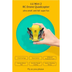 XLURC LU Mini 2 - WiFi - FPV - Caméra HD 4K - RTF