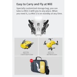 XLURC LU Mini 2 - WiFi - FPV - Caméra HD 4K - RTF
