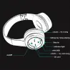 Casque Bluetooth sans fil avec microphone - casque
