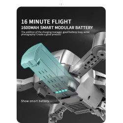 LYZRC L106 Pro 5G - WIFI - FPV - GPS - 4K HD Dual Camera - Two-axis - Foldable - RTFDrones