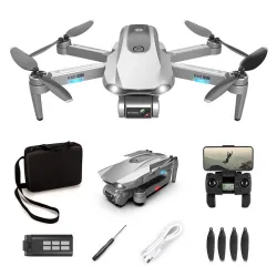 XKJ K60 PRO - 5G - WiFi - FPV - Caméra double 6K - 30mins Temps de vol - Foldable - Brushless - RTF