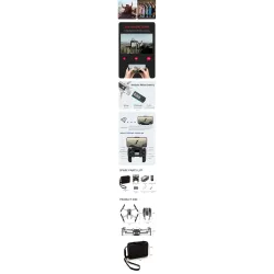 XKJ K60 PRO - 5G - WiFi - FPV - Caméra double 6K - 30mins Temps de vol - Foldable - Brushless - RTF