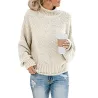 Women Sweaters - Long Sleeve - KnittedWomen's fashion