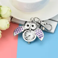 Gorgeous Owl Charm - Unisex - Keychain watchKeyrings