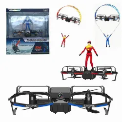 2 in 1 RC Stunt Paraglider - WIFI - Caméra HD - Mini Drone - RTF