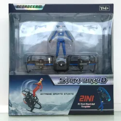 2 in 1 RC Stunt Paraglider - WIFI - Caméra HD - Mini Drone - RTF