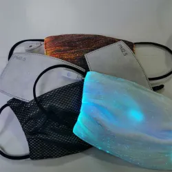 Masque Flash Led - Lumière Lumineuse - Masque Rave