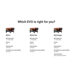 EVO II PRO - Dual GPS - 9KM - FPV - 8K HD Camera - 40mins Flight TimeDrones
