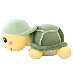 Tortue avec chapeau - peluche jouet - 25cm - 35cm - 45cm - 60cm