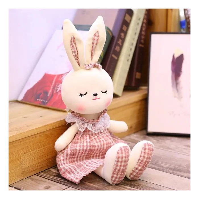 Lapin aux oreilles longues - peluche - poupée - 45cm - 70cm - 90cm