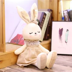 Lapin aux oreilles longues - peluche - poupée - 45cm - 70cm - 90cm