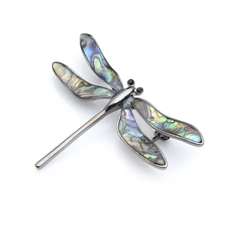 Dragonfly en émail vintage - broche élégante