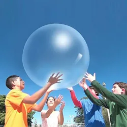 Boule à bulle transparente - gonflable - résistant à la déchirure