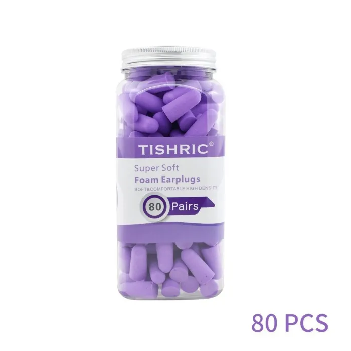 Plugs d'oreille éponge - 80 paires