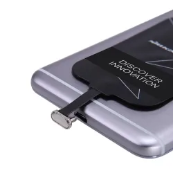 Récepteur de charge sans fil - Adaptateur Micro USB / Type C - iPhone 5S/SE/6/6S