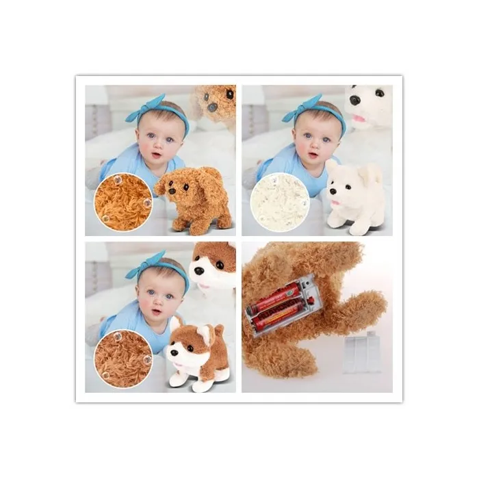 Realistic Teddy Dog - Jouet électrique - Enfants