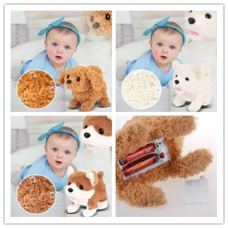 Realistic Teddy Dog - Jouet électrique - Enfants