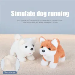 Realistic Teddy Dog - Jouet électrique - Enfants
