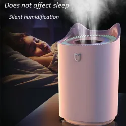 Humidificateur d'air - 3000ML - Double buse - Cool Mist - Colorful LED