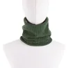 Knitted warm scarf with plush - unisexScarves