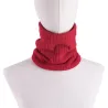 Knitted warm scarf with plush - unisexScarves