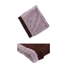 Knitted warm scarf with plush - unisexScarves