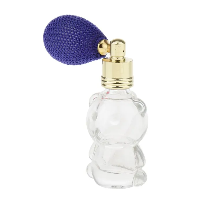8ml Verre - Bouteille de parfum - Rechargeable - Ours en forme
