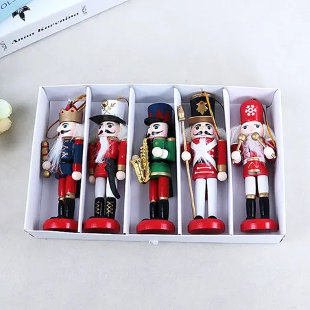 Nutcracker Soldier Doll - 1Pcs - Bois - Noël