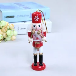 Nutcracker Soldier Doll - 1Pcs - Bois - Noël
