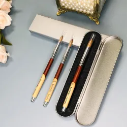 Brosse à voile acrylique - Manches en bois