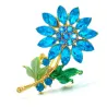 Plante - Fleur Brooch Pins - Crystal