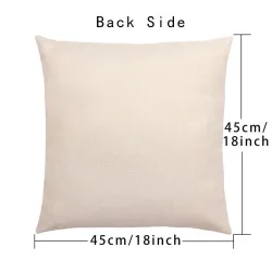 Dessin animé - mots drôles - housse de coussin - 45 * 45 cm