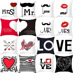 Boîtier de poche - Valentine's Day - Love - Ms & Mr - hearts