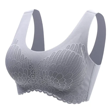Soutien-gorge dentelle sexy - sans fil - push-up - confortable