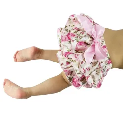Baby shorts with ruffles - skirt - colourful diaper coverClothes