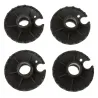 Rubber mud basket - for hiking sticks - 4cm - 4 piecesSurvival tools