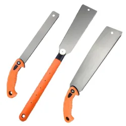 Dents de 3 niveaux - scie à main - pour jardin / taille / bois / PVC / coupe plastique