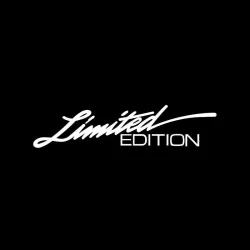 Limited Edition - vinyl car stickerStickers