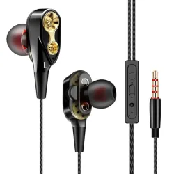 Ecouteurs câblés 3,5mm - casque stéréo avec microphone