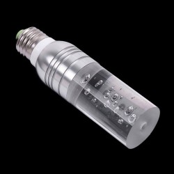 Ampoule LED cristal acrylique - RGB - E27 - E14 - AC85 - 265V