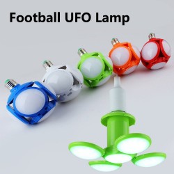 40W E27 - 220V 110V - RGB - LED - ampoule pliable - lampe UFO de football