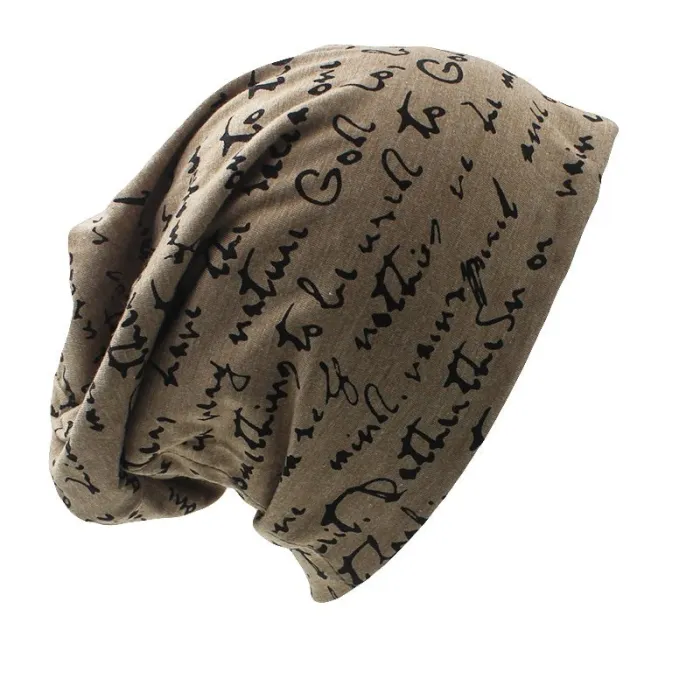 Beanie chaud - chapeau unisexe - lettres & étoiles
