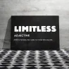 LIMITLESS - citation inspirée - affiche murale - toile