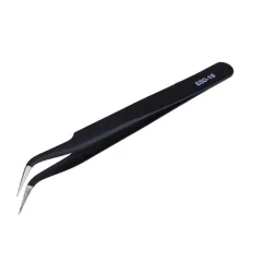 Anti-static tweezers - stainless steel - electronics repair tool - 2 piecesRepair