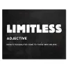 LIMITLESS - citation inspirée - affiche murale - toile
