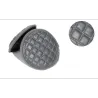 Cuir & peluche - oreillettes - pliable