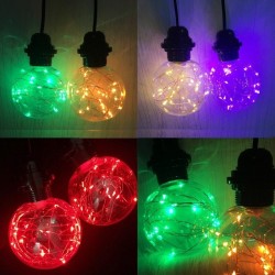E27 - 220V 110V - RGB - ampoule décorative LED