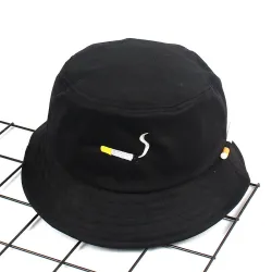 Cigarette & lettres - chapeau - seau - unisexe
