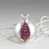 Collier tendance avec fruit grenade